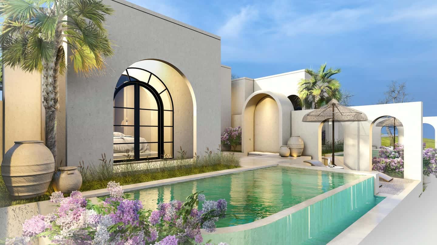 OFFPLAN 1 BEDROOM VILLA FOR SALE LEASEHOLD/FREEHOLD IN LOMBOK BE-2249 